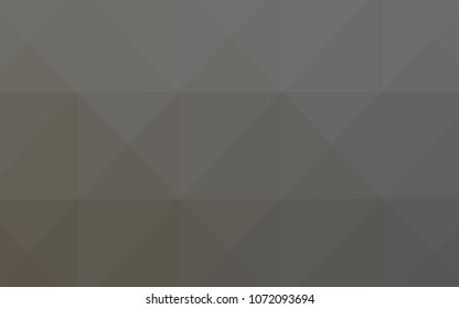 Light Gray vector abstract mosaic background. Creative geometric illustration in Origami style with gradient. That new template can be used for your brand book.