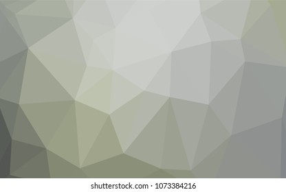 Light Gray vector abstract mosaic background. Colorful abstract illustration with gradient. That pattern can be used as a part of a brand book.