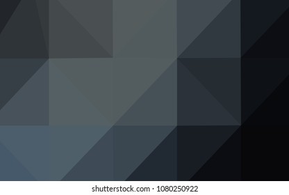 Light Gray vector abstract mosaic background. A completely new color illustration in a  polygonal style. The template for cell phone's backgrounds.