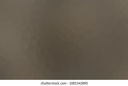 Light Gray vector abstract mosaic background. Triangular geometric sample with gradient.  Triangular pattern for your design.