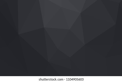 Light Gray vector abstract mosaic backdrop. Creative geometric illustration in Origami style with gradient. A new texture for your web site.