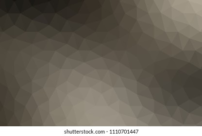 Light Gray vector abstract mosaic backdrop. Shining colorful illustration with triangles. Brand new design for your business.