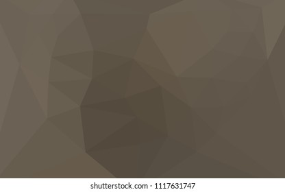 Light Gray vector abstract mosaic background with a heart in a centre. Triangular geometric sample with gradient.  Textured pattern for your backgrounds.