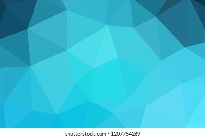 Light Gray vector abstract mosaic pattern. Polygonal abstract illustration with gradient. Completely new template for your banner.