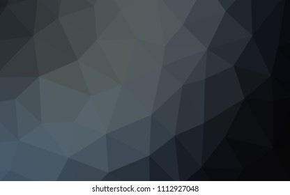 Light Gray vector abstract polygonal background. Polygonal abstract illustration with gradient. Textured pattern for your backgrounds.