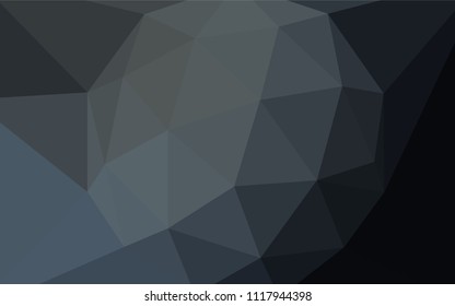 Light Gray vector abstract polygonal background. Colorful abstract illustration with triangles. Textured pattern for your backgrounds.