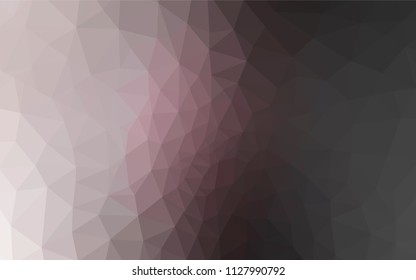 Light Gray vector abstract polygonal background. Elegant bright polygonal illustration with gradient. A completely new design for your leaflet.