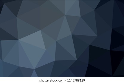 Light Gray vector abstract polygonal pattern. Geometric illustration in Origami style with gradient.  Textured pattern for your backgrounds.