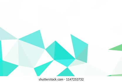 Light Gray vector abstract polygonal background. Creative geometric illustration in Origami style with gradient. Polygonal design for your web site.