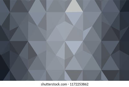 Light Gray vector abstract polygonal background. Shining colorful illustration with triangles. A new texture for your web site.