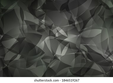 Light Gray vector abstract polygonal pattern. Shining colorful illustration with triangles. Template for cell phone's backgrounds.