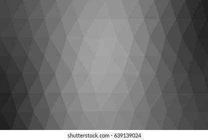 Light Gray vector abstract textured polygonal background. Blurry triangle design. Pattern can be used for background.