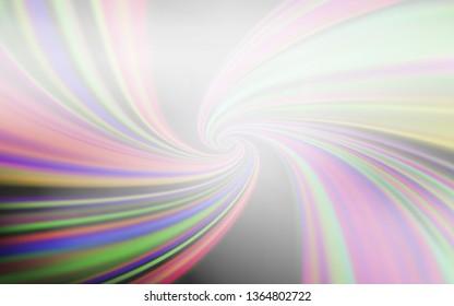 Light Gray vector backdrop with bent lines. Geometric illustration in abstract style with gradient.  The best colorful design for your business.
