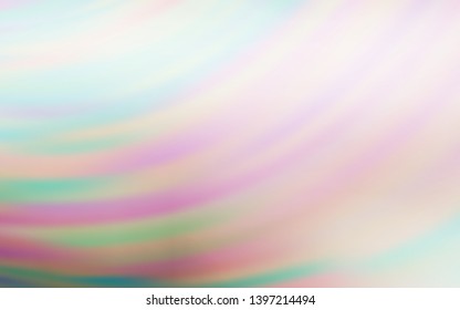 Light Gray vector backdrop with bent lines. Geometric illustration in abstract style with gradient.  Colorful wave pattern for your design.