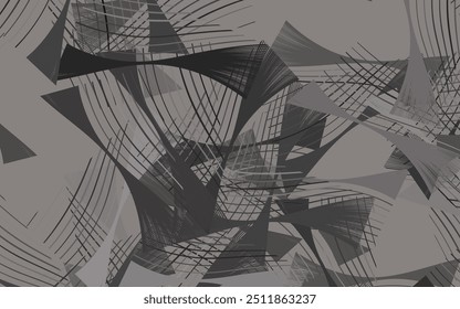 Light Gray vector backdrop with bent lines.