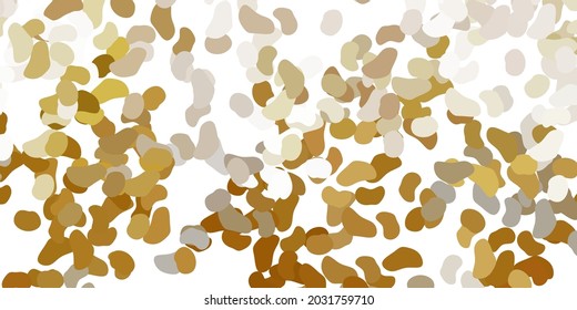 Light gray vector backdrop with chaotic shapes. Colorful abstract forms with gradient in simple style. Smart design for your business.