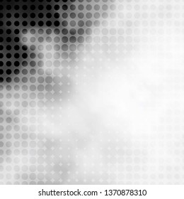 Light Gray vector backdrop with circles. Illustration with set of shining colorful abstract spheres. New template for your brand book.