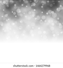 Light Gray vector backdrop with circles. Glitter abstract illustration with colorful drops. Pattern for business ads.