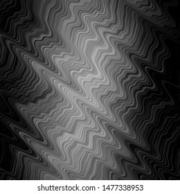 Light Gray vector backdrop with curves. Colorful abstract illustration with gradient curves. Design for your business promotion.