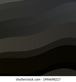 Light Gray vector backdrop with curves. Abstract gradient illustration with wry lines. Pattern for websites, landing pages.