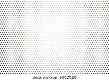 Light Gray vector backdrop with dots. Modern abstract illustration with colorful water drops. Design for poster, banner of websites.