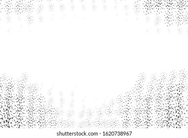 Light Gray vector backdrop with dots. Beautiful colored illustration with blurred circles in nature style. Design for your business advert.