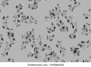 Light Gray vector backdrop with memphis shapes. Modern abstract illustration with colorful random forms. Background for a cell phone.