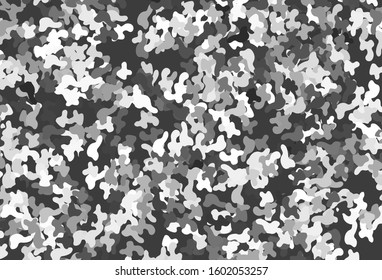 Light Gray vector backdrop with memphis shapes. Illustration with colorful gradient shapes in abstract style. Modern design for your business card.