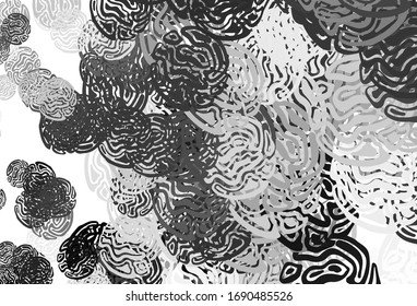 Fondo vector claro con formas memphis. Ilustración con formas de degradado coloridas en estilo abstracto. Mejor diseño inteligente para su negocio.