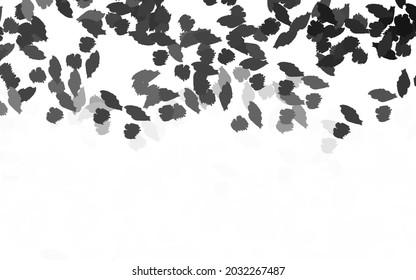 Light Gray vector backdrop with memphis shapes. Illustration with colorful gradient shapes in abstract style. Best smart design for your business.