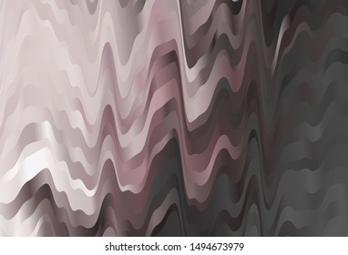 Light Gray vector backdrop with wry lines. A shining illustration, which consists of curved lines. Abstract design for your web site.