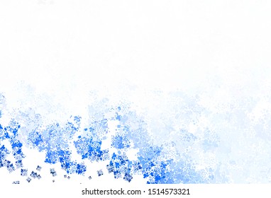 Light Gray vector background with abstract shapes. Colorful chaotic forms with gradient in modern style. Elegant design for wallpapers.