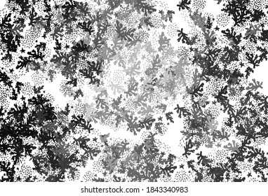 Light Gray vector background with abstract shapes. Simple colorful illustration with abstract gradient shapes. Simple design for your web site.