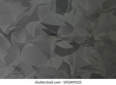 Light Gray vector background with abstract polygonals. Decorative design in abstract style with random forms. Simple design for your web site.