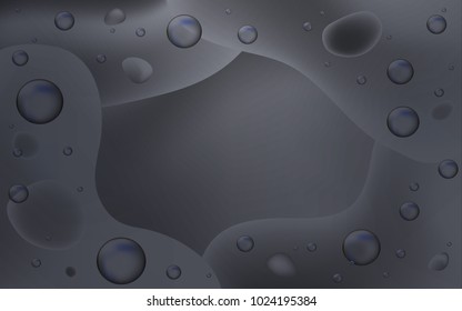Light Gray vector background with bent ribbons. A completely new color illustration in memphis style. The template for cell phone backgrounds.