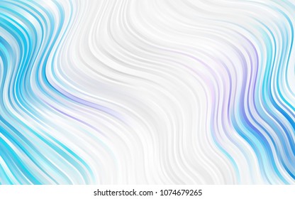 Light Gray vector background with bent lines. An elegant bright illustration with gradient. A completely new template for your business design.