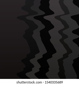 Light Gray vector background with bent lines. Colorful illustration, which consists of curves. Pattern for booklets, leaflets.