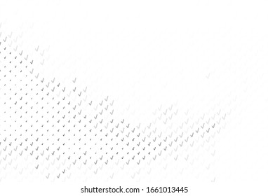 Light Gray vector background with bent lines. Shining colorful illustration in simple style. Elegant pattern for a brand book.