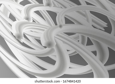 Light Gray vector background with bent lines. Colorful illustration in abstract style with gradient. Brand new design for your ads, poster, banner.