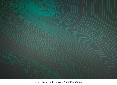 Light Gray vector background with bent lines. Colorful illustration in abstract style with gradient. Best design for your business.