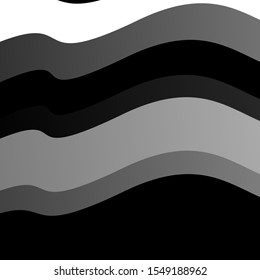 Light Gray vector background with bows. Abstract illustration with bandy gradient lines. Smart design for your promotions.