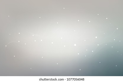 Light Gray vector background with bubbles. Beautiful colored illustration with blurred circles in nature style. The pattern can be used for aqua ad, booklets.