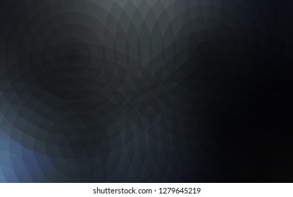 Light Gray vector background with bubbles. Blurred decorative design in abstract style with bubbles. Pattern can be used as texture of wallpapers.