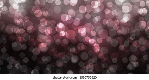 Light Gray vector background with bubbles. Abstract colorful disks on simple gradient background. Pattern for wallpapers, curtains.