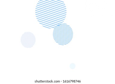 Light Gray vector background with bubbles. Blurred decorative design in abstract style with bubbles. Design for your business advert.