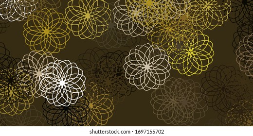 Light Gray vector background with bubbles. Abstract decorative design in gradient style with bubbles. Design for your commercials.