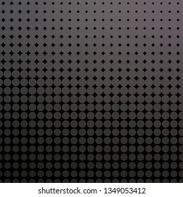 Light Gray vector background with circles. Abstract decorative design in gradient style with bubbles. Pattern for booklets, leaflets.