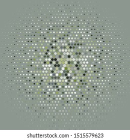 Light Gray vector background with circles. Glitter abstract illustration with colorful drops. Pattern for business ads.