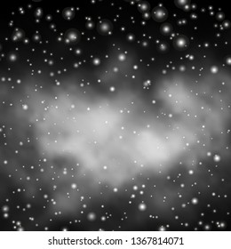 Light Gray vector background with colorful stars. Blur decorative design in simple style with stars. Pattern for new year ad, booklets.