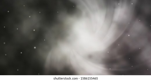 Light Gray vector background with colorful stars. Colorful illustration in abstract style with gradient stars. Pattern for websites, landing pages.